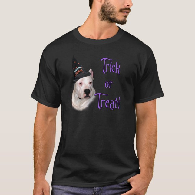 Dogo Argentino Trick Tee Shirt (Framsida)