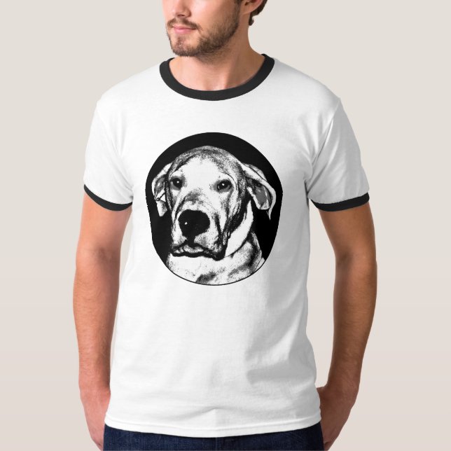 Dogo argentinot-skjorta tee (Framsida)