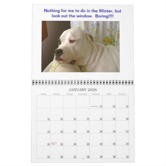 Dogo kalender (Jan 2026)