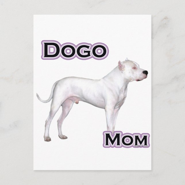 Dogo Mamma 4 Vykort (Framsida)