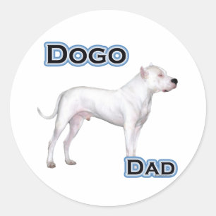 Dogo Pappa 4 - Sticker Runt Klistermärke