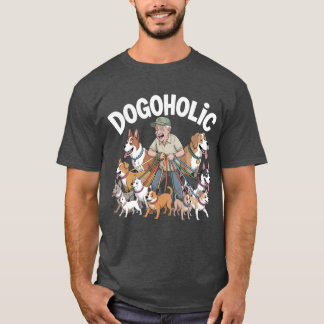 Dogoholen - En äldre herrar och hela hans hundar T Shirt