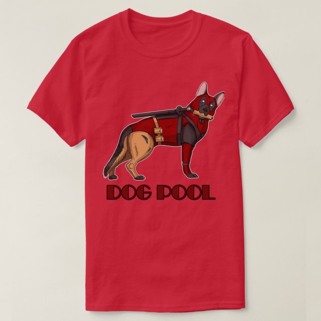 Dogpool T Shirt (Design framsida)