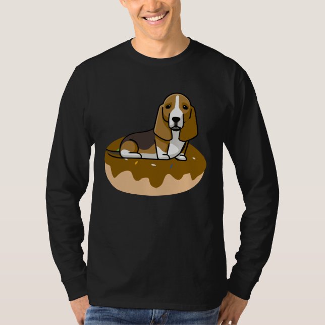 Dogs And Donuts Dog  For Women Men Love Dog T Shirt (Framsida)