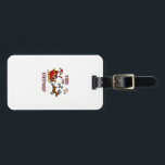 Dogs For Everybody Santa Funny Christmas Xmas Bagagebricka<br><div class="desc">Dogs For Everybody Santa Funny Christmas Xmas</div>