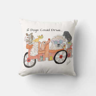 Dogs Ideal Car Kudde