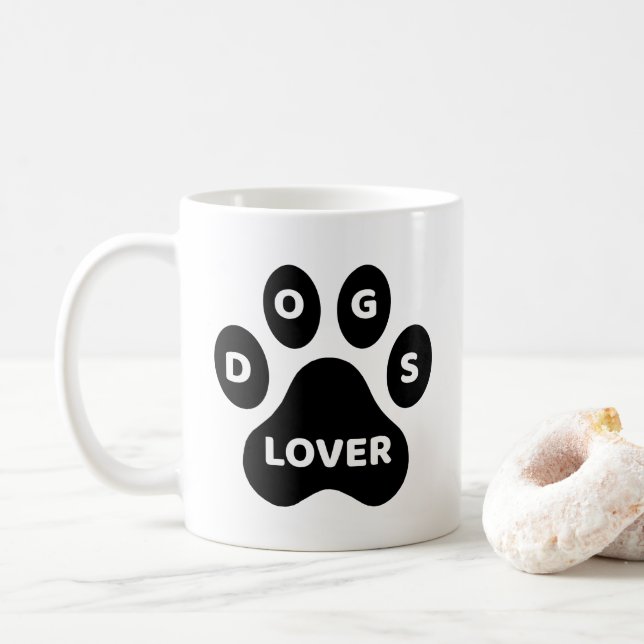 Dogs Lover Coffee Mug Kaffemugg (Med munk)