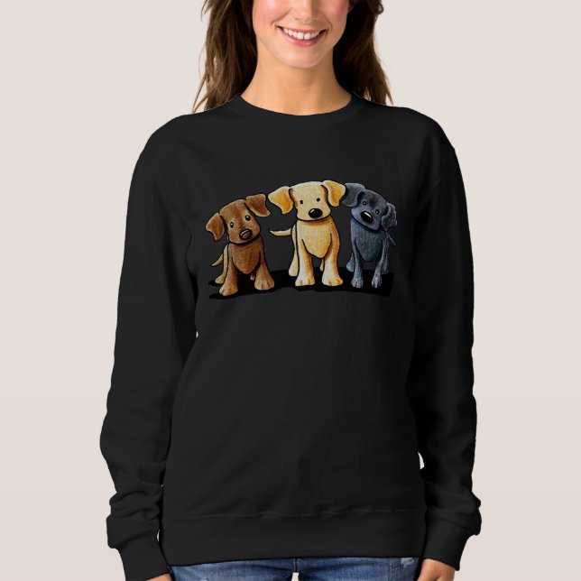 Dogs Make Me Happy Humans Make My Head Hurt T Shirt (Framsida)