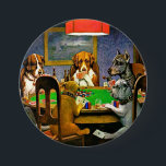 Dogs Playing Poker Knapp<br><div class="desc">Dogs playing poker,  famous painting by C.M. Coolidge,  1903.</div>