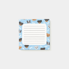 Dogs Post-It Notes Block