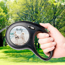 Dog's Travel Photo Retractable Pet Leash