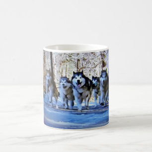 DOGSLEDANDE MUGG