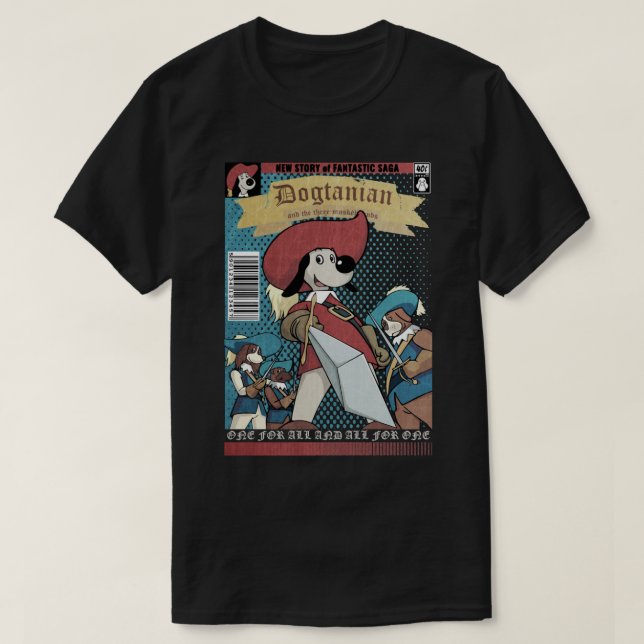 Dogtanian Classic T Shirt (Design framsida)