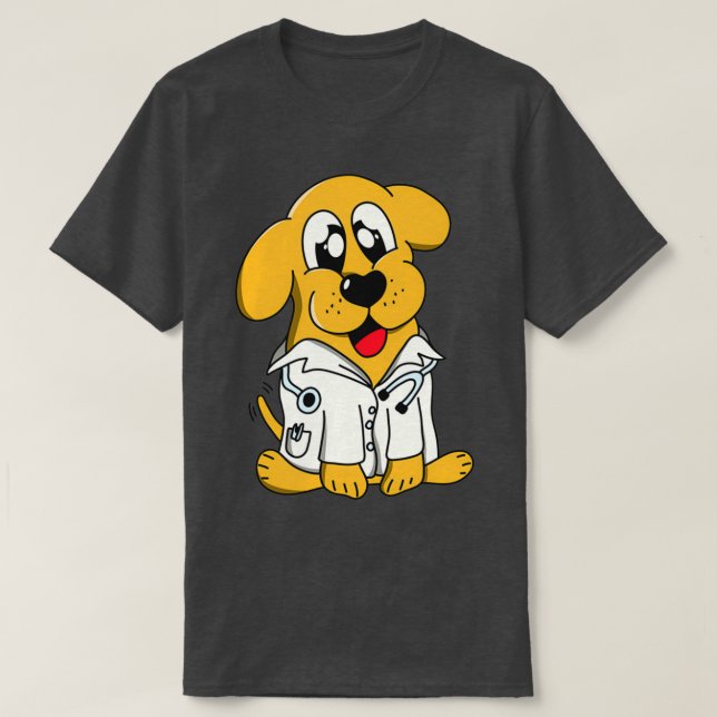 Dogtor Hund Doktor 1 T Shirt (Design framsida)