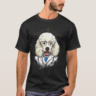 Dogtor Leksak Pudel Vet Doktor Physician Puppy Pet T Shirt