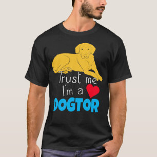 Dogtor roligt Pet Doktor Veterinär T Shirt