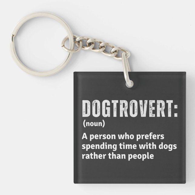 Dogtrovert Definition Funny introducerar överordna (Framsidan)
