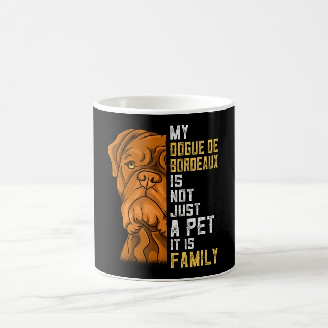 Dogue de Bordeaux Family Hund Gift Kaffemugg (Center)
