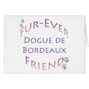 Dogue de Bordeaux Furever Hälsningskort