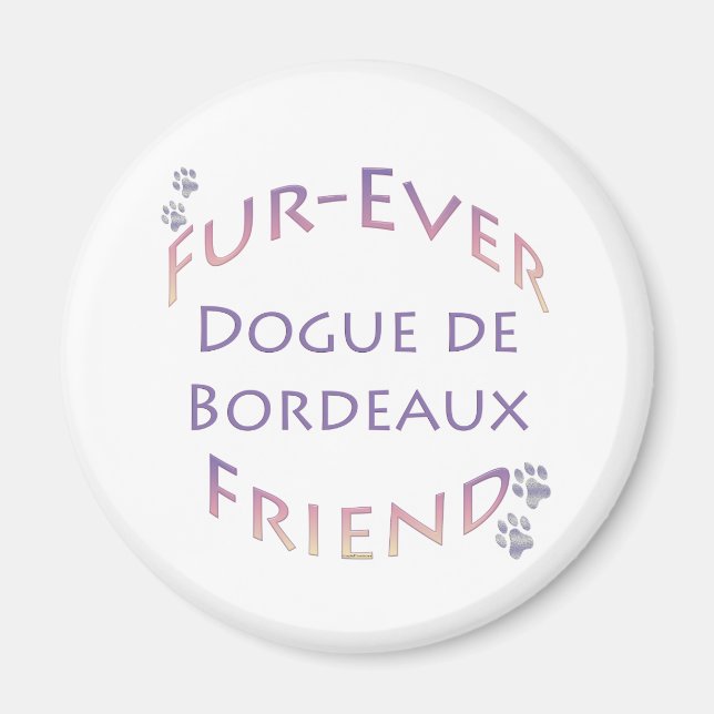 Dogue de Bordeaux Furever Magnet (Framsidan)