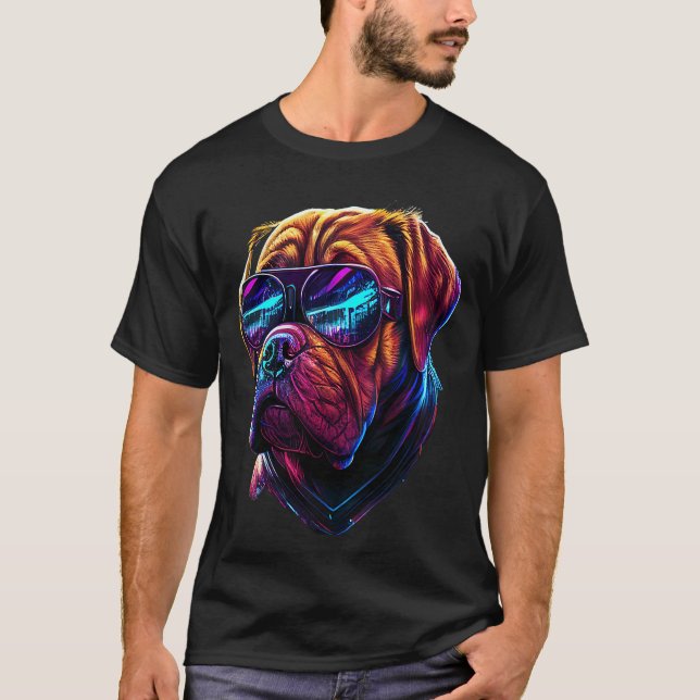 Dogue De Bordeaux Hundar Dogue De Bordeauxs 1 T Shirt (Framsida)