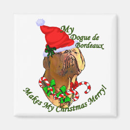 Dogue de Bordeaux julklappar Magnet