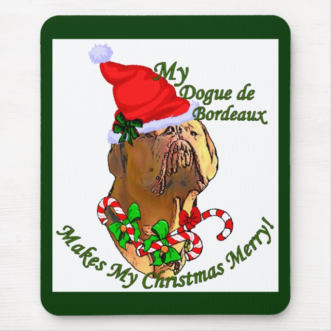 Dogue de Bordeaux julklappar Musmatta (Framsidan)