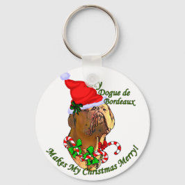 Dogue de Bordeaux julklappar Nyckelring