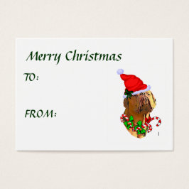 Dogue de Bordeaux julklappar Visitkort