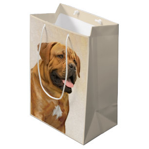 Dogue de Bordeaux Painting - Cute Original Hund Ar
