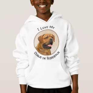 Dogue de Bordeaux Painting - Cute Original Hund Ar T Shirt