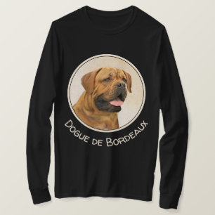 Dogue de Bordeaux Painting - Cute Original Hund Ar T Shirt