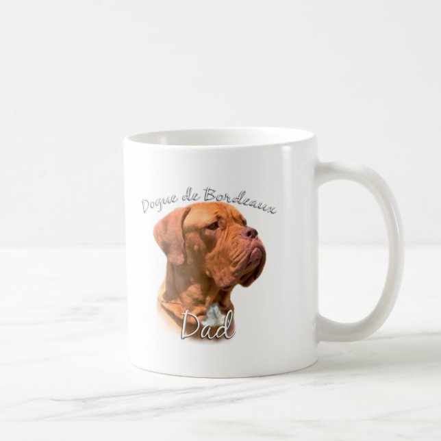 Dogue de Bordeaux Pappa 2 Kaffemugg (Höger)