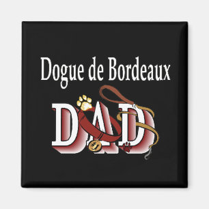 Dogue de Bordeaux pappa Magnet