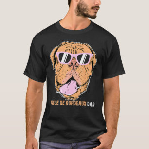 Dogue de Bordeaux Pappa Tee for Hundägare Far D