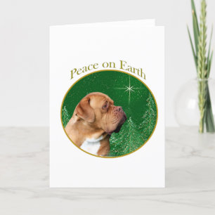 Dogue de Bordeaux Peace Helgkort