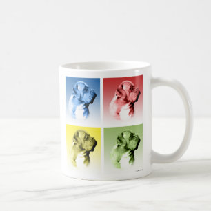 Dogue de Bordeaux Poppa konst Kaffemugg