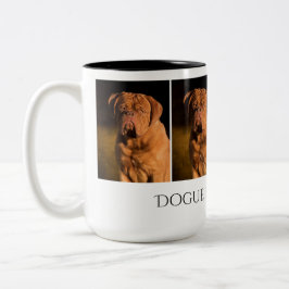Dogue de Bordeaux Råna Två-Tonad Mugg