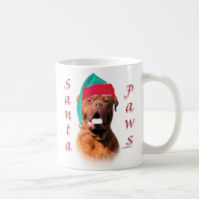 Dogue de Bordeaux Santa Tassar Kaffemugg (Höger)