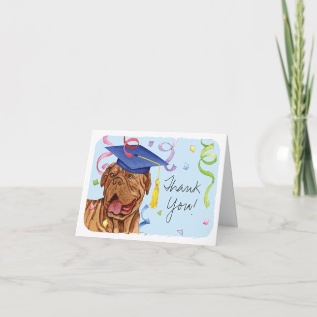 Dogue de Bordeaux Student Kort (Framsida)