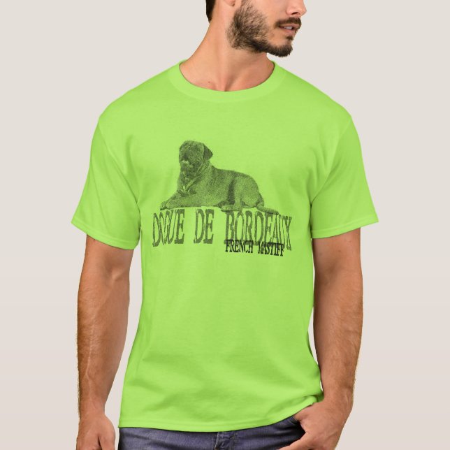 Dogue de Bordeaux Tee Shirt (Framsida)