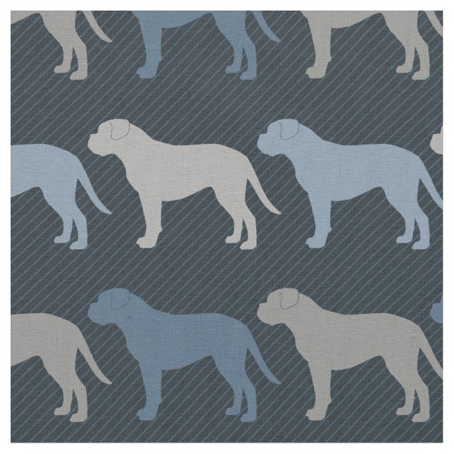 Dogue de Bordeaux Tyg (Närbild)