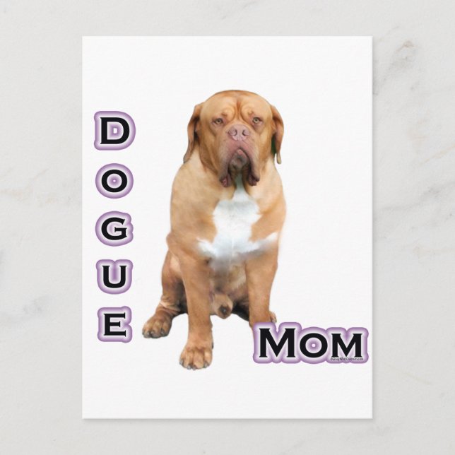 Dogue Mamma 4 Vykort (Framsida)