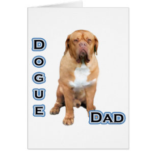 Dogue Pappa 4 Hälsningskort