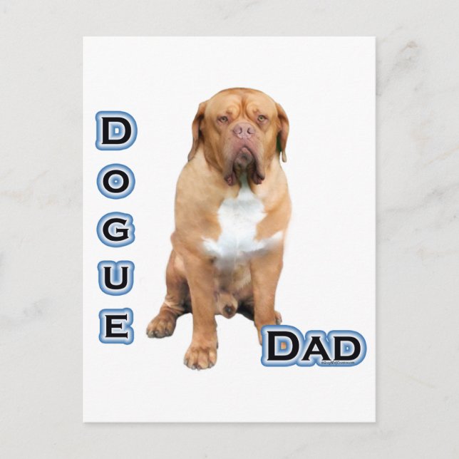 Dogue Pappa 4 Vykort (Framsida)