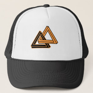 Doguz triangel Twin Hat-design Keps