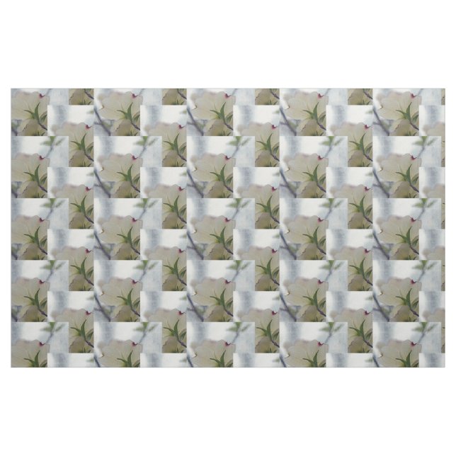 Dogwood-Blommar Tyg (Fat Quarter)