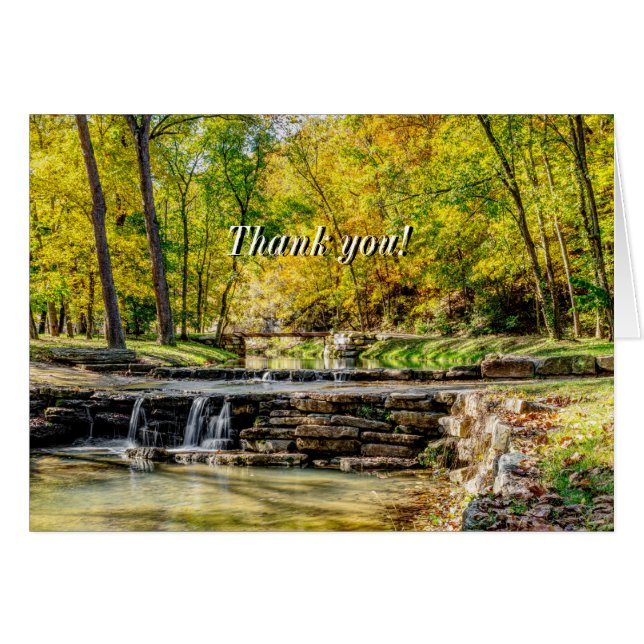 Dogwood Creek Höst Tack OBS Kort (Framsidan Horizontal)