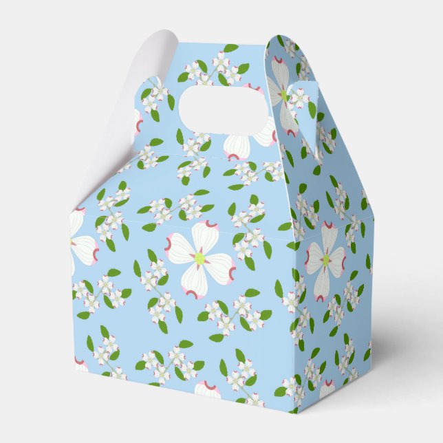 Dogwood Flower Presentaskar (Framsidan Sidan)