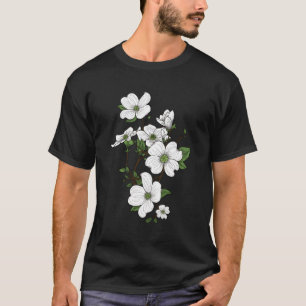 Dogwood Flowers Vår T Shirt